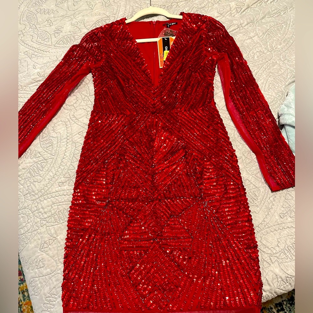 Gorgeous sequin cocktail dress